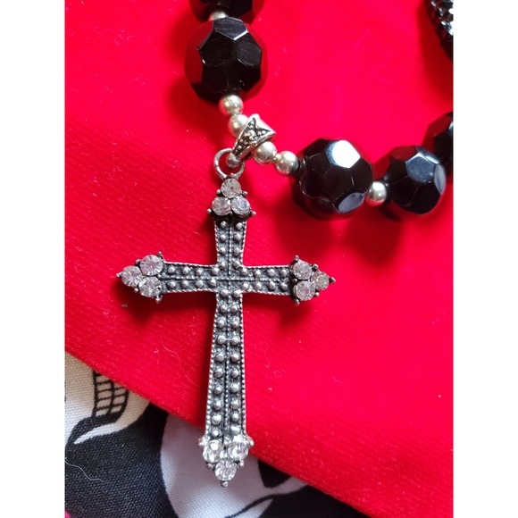 Vintage Cross Necklace - Picture 2 of 2